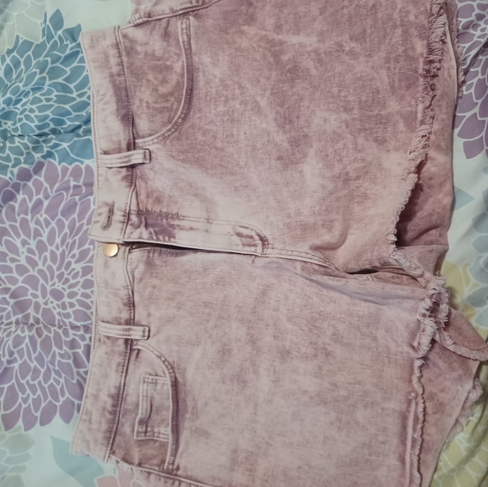 Universal thread pink high rise shorts size 16